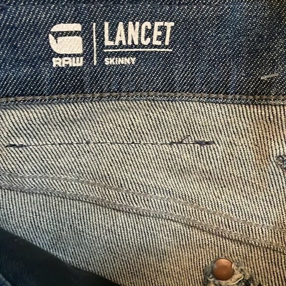 G Star Raw Jeans Skinny Japanese Fabric 31x32 New - Picture 5 of 16